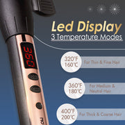3 barrel electric curling iron, view 5 - MRSLM