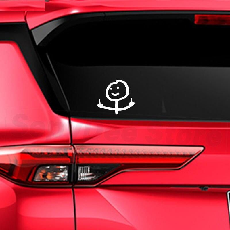 reflective cartoon car sticker - MRSLM