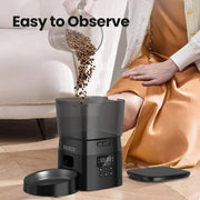 smart automatic pet feeder, view 7 - MRSLM