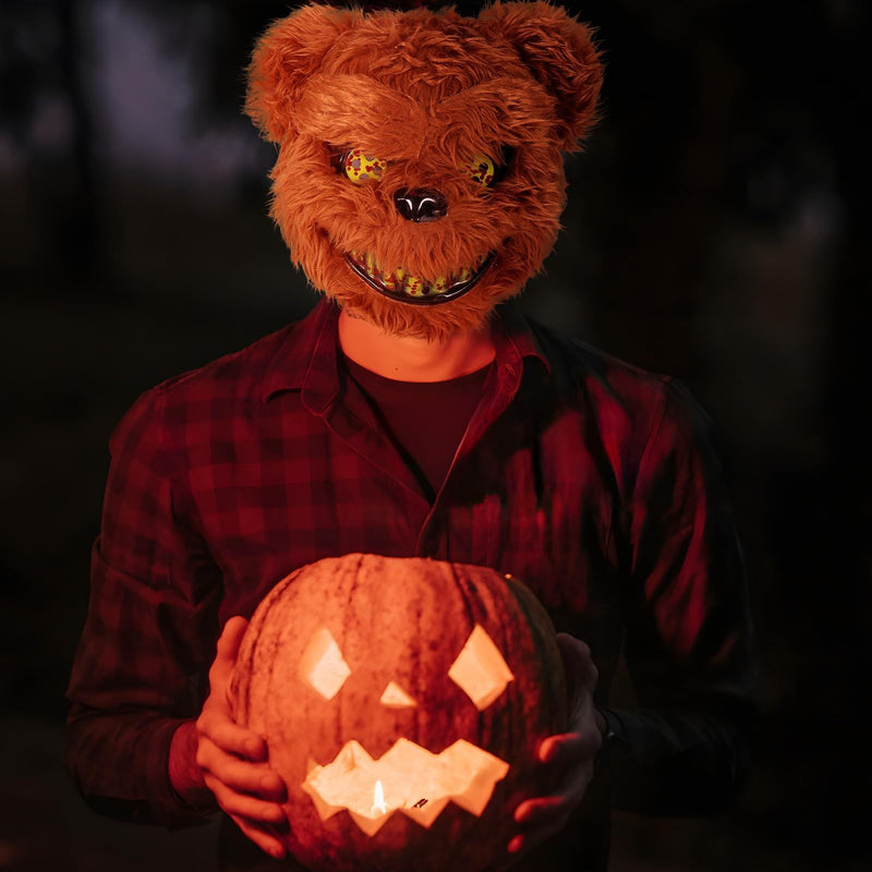 Halloween scary bear rabbit mask, view 10 - MRSLM