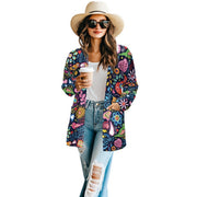 long sleeve cardigan jacket, view 2 - MRSLM