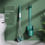 toilet brush with long handle, view 2 - MRSLM