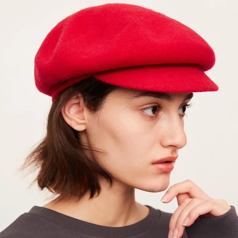 women's elegant wool beret - MRSLM