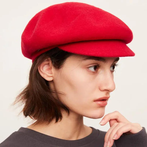 women's elegant wool beret - MRSLM