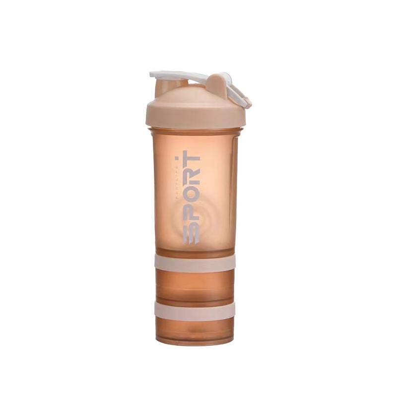 plastic protein shaker bottle, view 4 - MRSLM