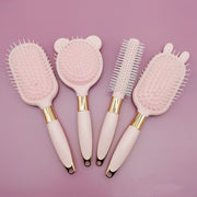 beauty hair brush with nylon pins, view 6 - MRSLM