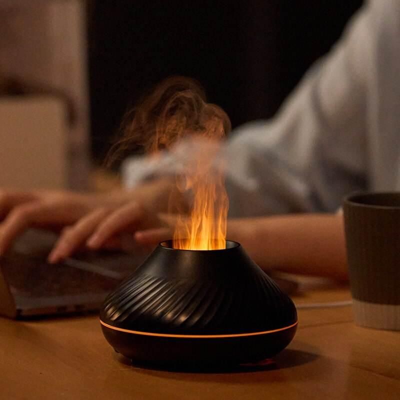 flame aromatherapy humidifier, view 2 - MRSLM