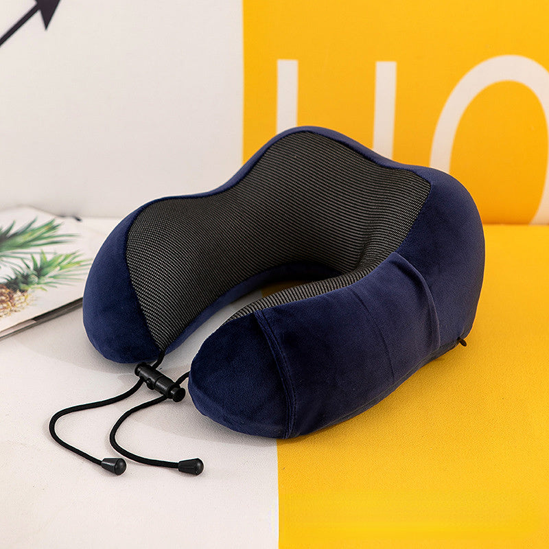 U-shaped memory foam travel pillow, view 4 - MRSLM