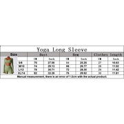 long sleeve crop top yoga shirt, view 30 - MRSLM