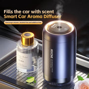 Smart black touch control car diffuser, view 4 - MRSLM
