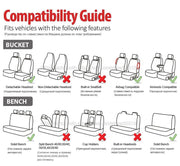 universal car seat covers set, view 10 - MRSLM