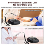 professional 45000rpm electric nail drill machine, view 8 - MRSLM