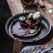 European retro metal plate with handles - MRSLM