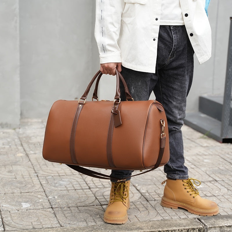 PU leather travel gym bag - MRSLM