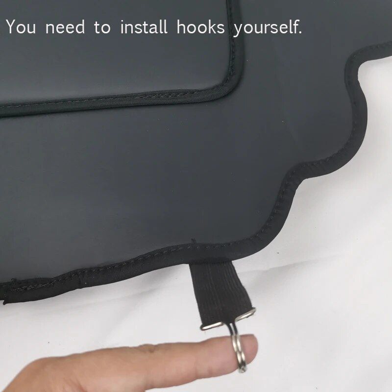 Microfiber leather seat back protectors, view 10 - MRSLM
