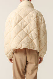 women's quilted padded jacket, view 5 - MRSLM