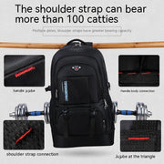 65L travel hiking backpack, view 3 - MRSLM