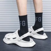 summer EVA ankle-wrap clogs, view 6 - MRSLM