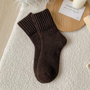 Women's winter thick wool low tube socks, view 4 - MRSLM