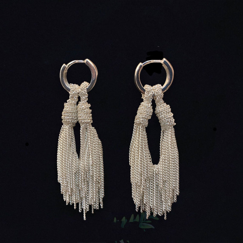 french vintage geometric jewelry set, view 5 - MRSLM
