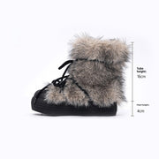 women's short snow boots, view 3 - MRSLM