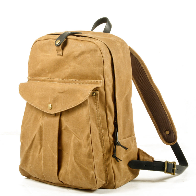 Retro canvas backpack, view 2 - MRSLM