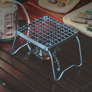 folding campfire grill stand - MRSLM