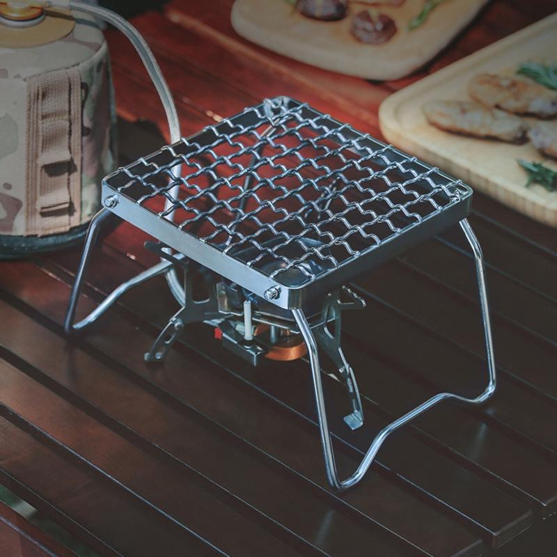 folding campfire grill stand - MRSLM