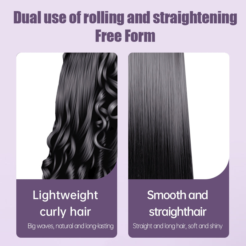 2-in-1 flat iron and curling hair straightener, view 6 - MRSLM