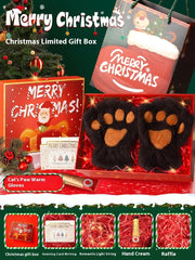 Heated cat's paw hand warmer gloves, view 6 - MRSLM