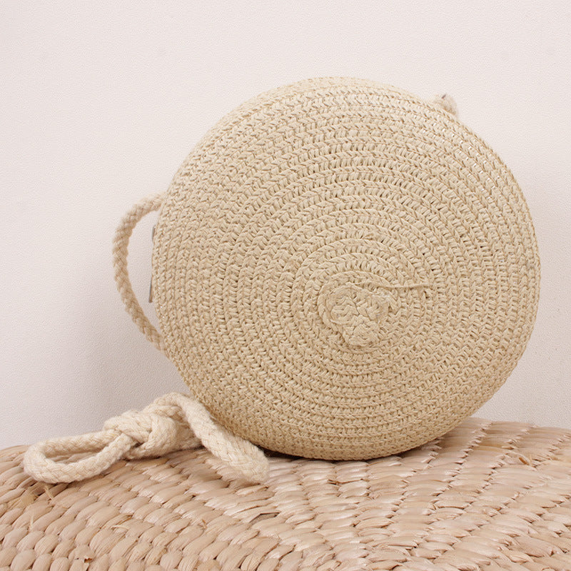 woven straw crossbody bag, view 4 - MRSLM
