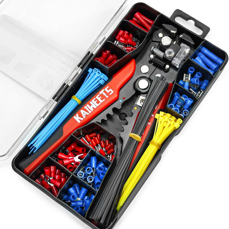 wire stripping crimping tool, view 3 - MRSLM