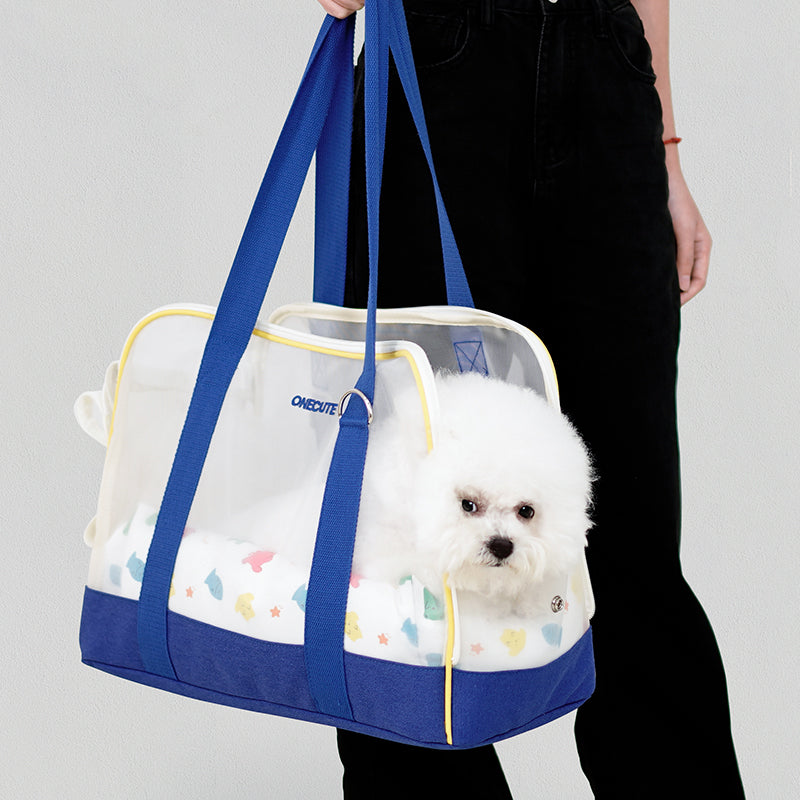 portable pet carrier bag, view 4 - MRSLM