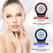 electric facial cleansing brush with pore vacuum, view 6 - MRSLM