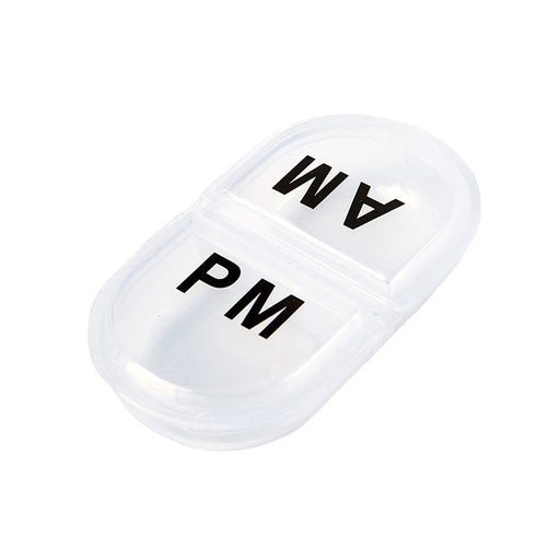 compact pill organizer with tablet splitter, view 2 - MRSLM