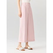 wide-leg cuffed trousers, view 5 - MRSLM