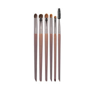 6-piece eye makeup brush set, view 2 - MRSLM