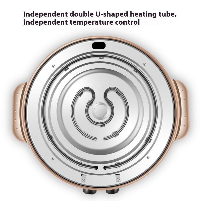 electric barbecue hot pot all-in-one pot, view 5 - MRSLM