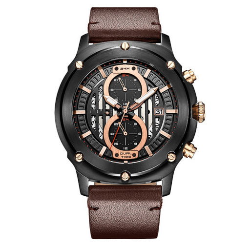 business casual stainless steel quartz watch, view 6 - MRSLM