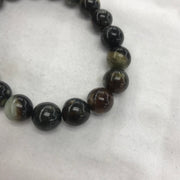 black gold lepidolite bracelet, view 4 - MRSLM