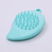 silicone shampoo brush and facial cleanser, view 4 - MRSLM