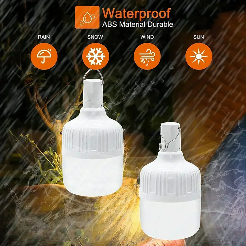 rechargeable LED outdoor lantern, view 5 - MRSLM