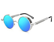 round retro polarized sunglasses, view 3 - MRSLM