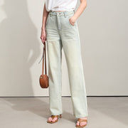 Women's vintage straight-leg jeans - MRSLM