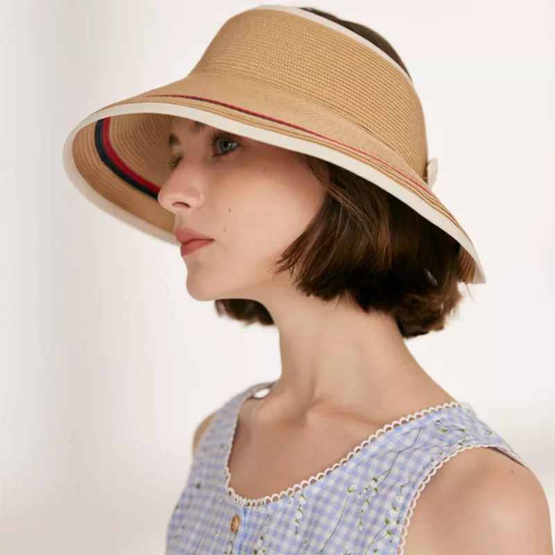 summer raffia visor cap - MRSLM