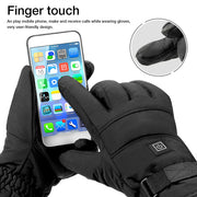 Heated touchscreen winter gloves, view 4 - MRSLM
