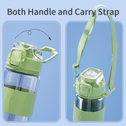 800ml insulated glass water bottle with tea filter, view 9 - MRSLM
