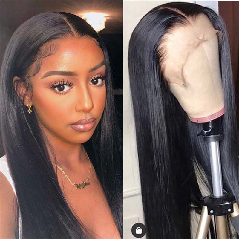 long straight synthetic wig, view 5 - MRSLM