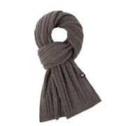 Women's long knit winter scarf, view 2 - MRSLM