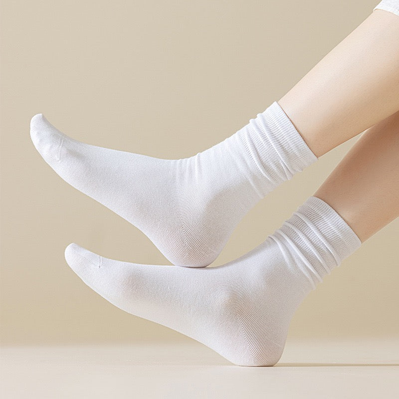4 pairs women's loose cotton socks, view 14 - MRSLM